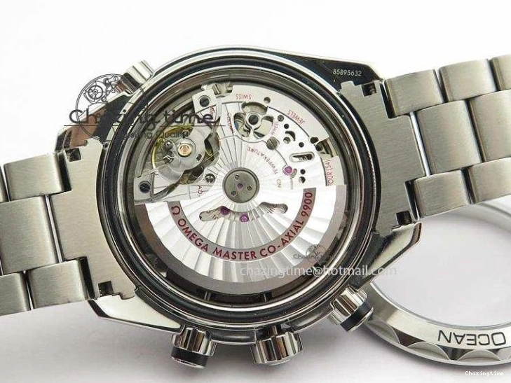 0207 Master Chronometer 45mm SS JHF Black Dial On SS Bracelet A Sustainable 8248